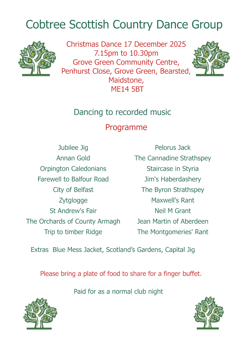 Programme 17th December 2025